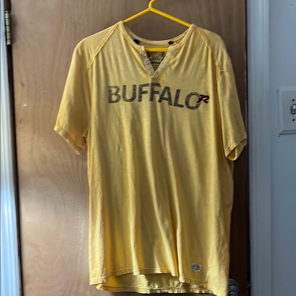 Buffalo Men's Yellow Shirt